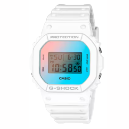 Casio G-Shock Radiant DW-5600TL-7 Digital White Strap Men Watches